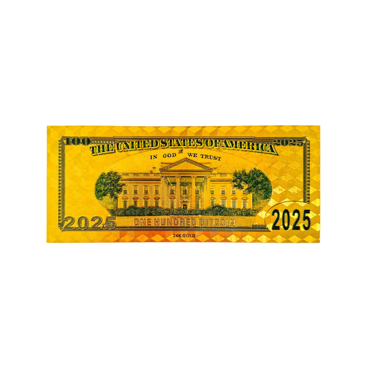 Trump Gold Bitcoin Bucks Bills